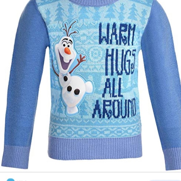 FROZEN OLAF Kids Sweatshirt Disney - Picture 2 of 6